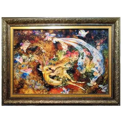 تصویر 1 از تابلو فرش بافت ریز لوکس مناسب فضا های رسمی